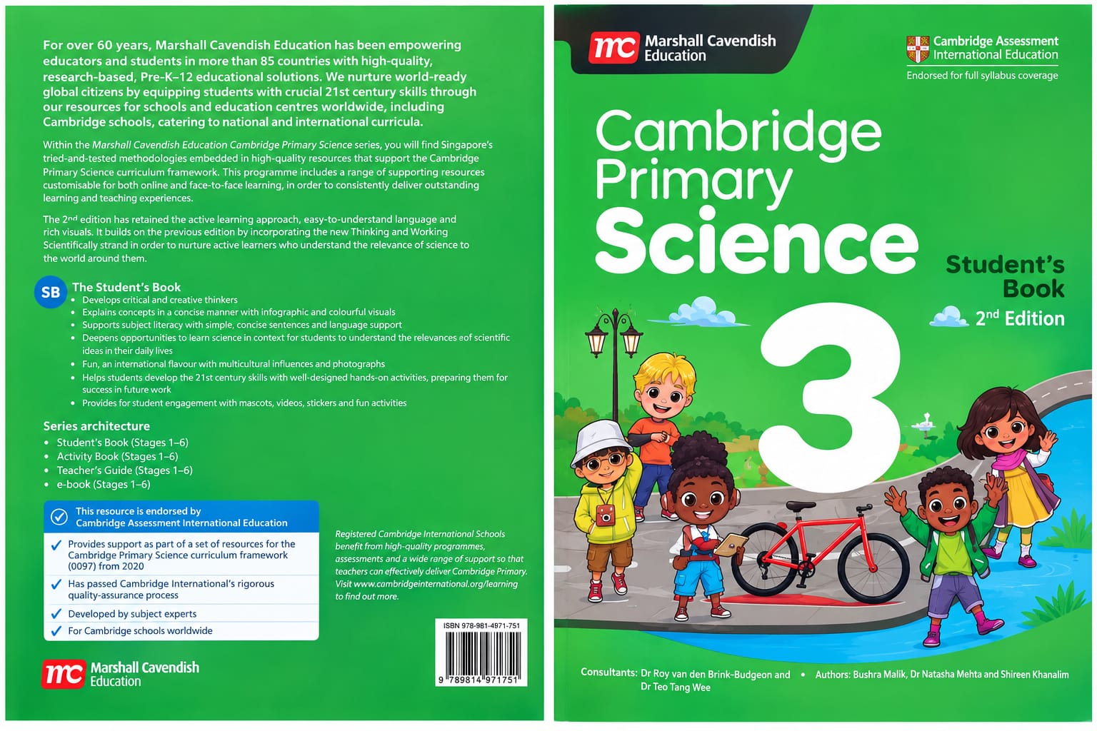 CAMBRIDGE PRIMARY SCIENCE 2nd EDITION STUDENT BOOK 3